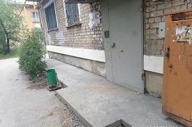 Ремонт отмостки дома по адресу ул. Машинистов, 26